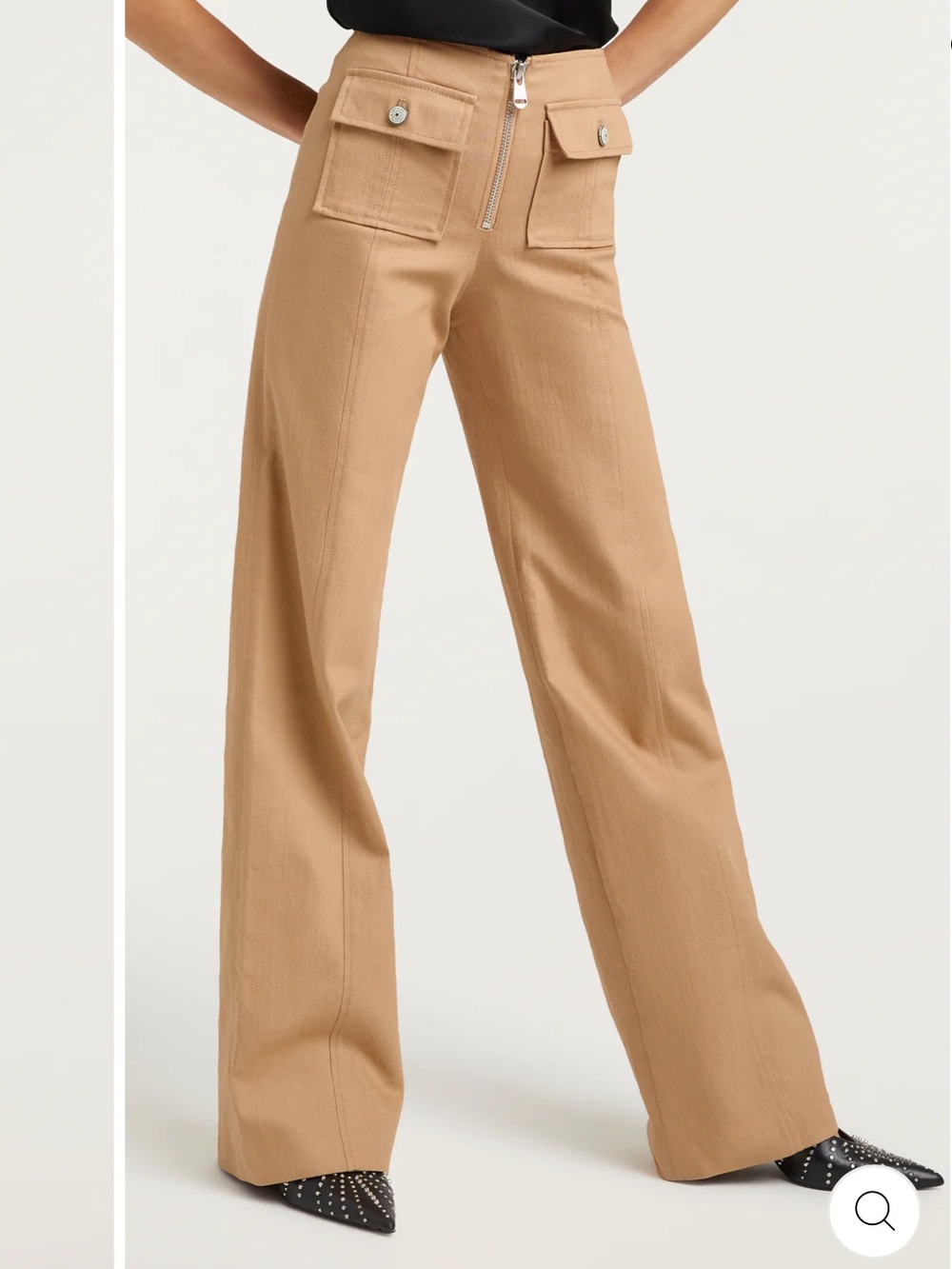 Cinq a Sept Azure cotton blend pants Size 0 - Picture 2 of 7